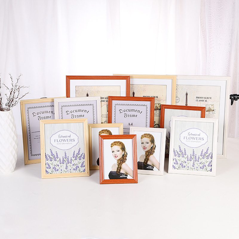Wood frames manufacturer, custom wooden picture frame supplier cheap price