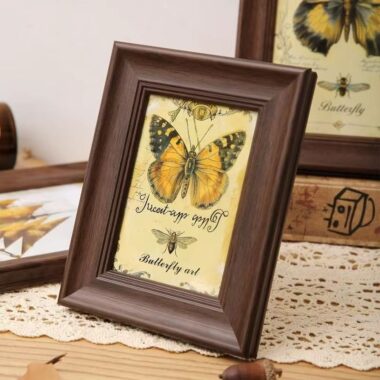 American vintage luxury solid wood wall and desktop frame