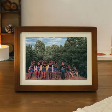 Premium creative custom solid wood desktop picture frame