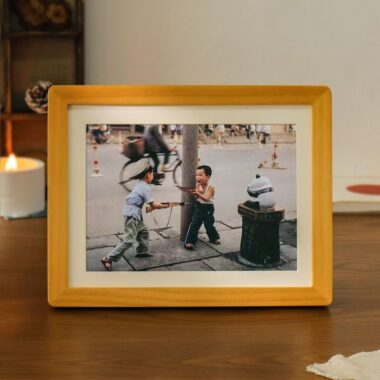 Premium creative custom solid wood desktop picture frame