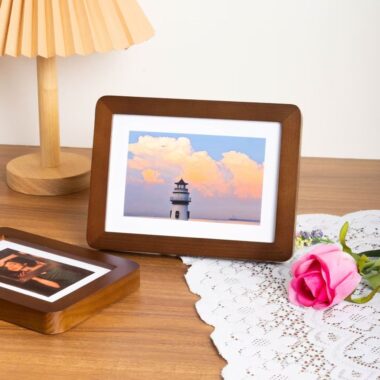 Premium creative custom solid wood desktop picture frame