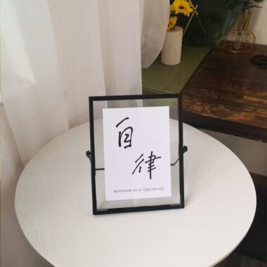 Custom premium creative modern metal picture frame display