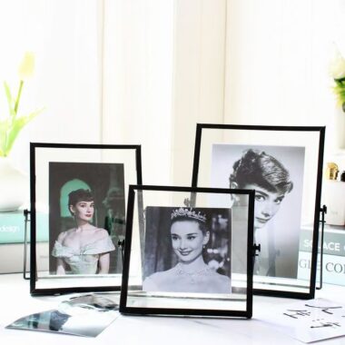 Custom premium creative modern metal picture frame display