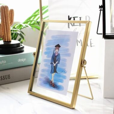 Custom premium creative modern metal picture frame display