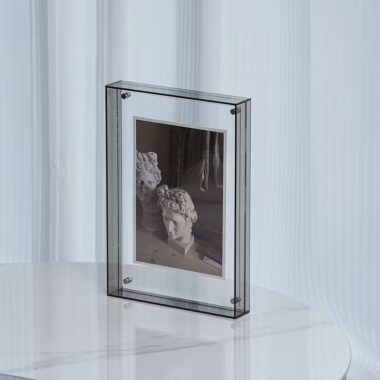 Custom acrylic frame for creative photos and poster display