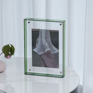 Custom acrylic frame for creative photos and poster display