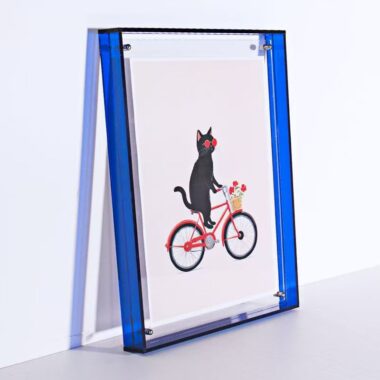 Custom creative acrylic frame for wall-mounted and desktop display