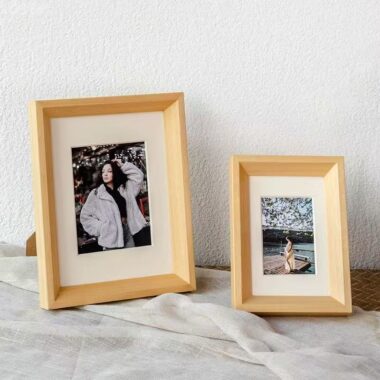 Custom wooden picture frame for living room and bedroom décor