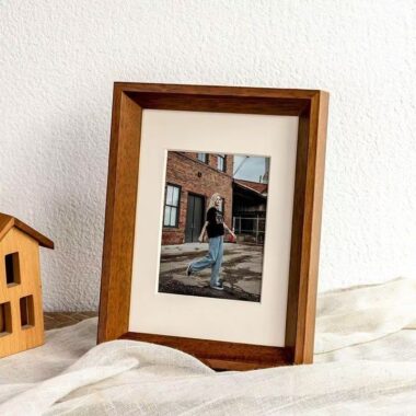 Custom wooden picture frame for living room and bedroom décor