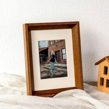 Custom wooden picture frame for living room and bedroom décor