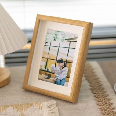 Custom wooden picture frame for living room and bedroom décor