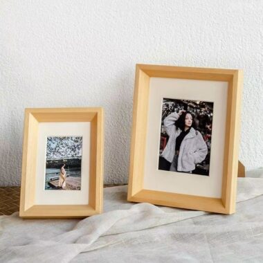 Custom wooden picture frame for living room and bedroom décor