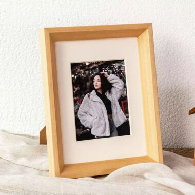 Custom wooden picture frame for living room and bedroom décor