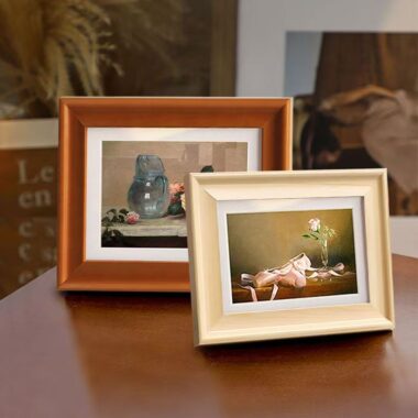 Custom wooden frame for bedroom tabletop and wall-mounted décor