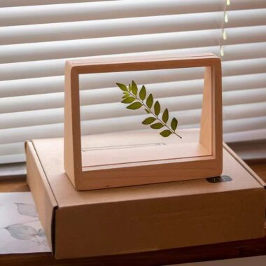 Custom T-shaped luxury solid wood picture frame for décor