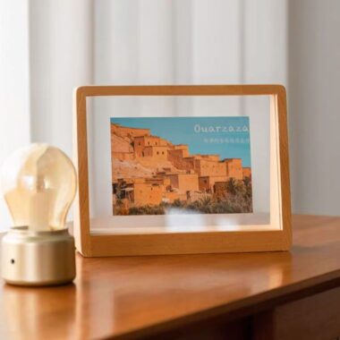 Custom T-shaped luxury solid wood picture frame for décor