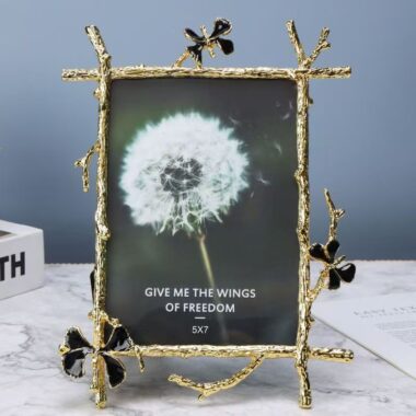 European luxury modern metal picture frame for home décor