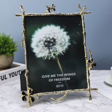 European luxury modern metal picture frame for home décor