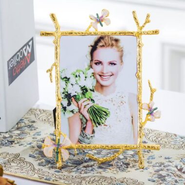 European luxury modern metal picture frame for home décor