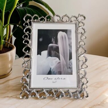 Fashion creative modern metal picture frame for desktop décor