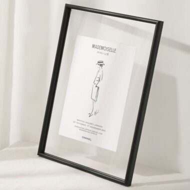 High-end double-sided transparent luxury metal picture frame