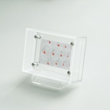 High-quality double-sided transparent acrylic desktop frame