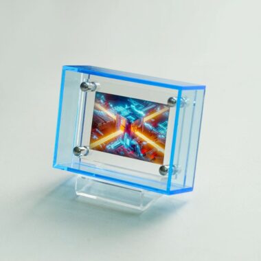 High-quality double-sided transparent acrylic desktop frame