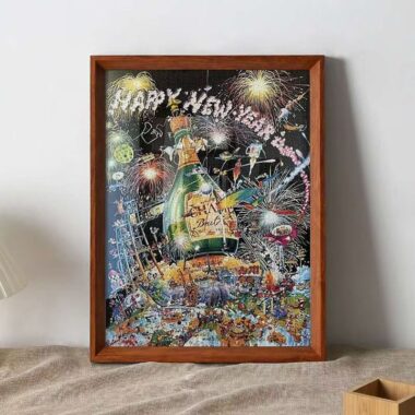 Custom home bedroom wall-mounted solid wood picture frame