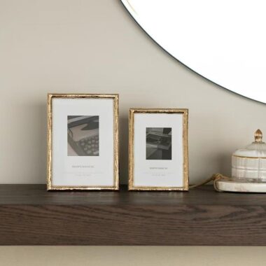 Nordic minimalist personalized metal picture frame décor