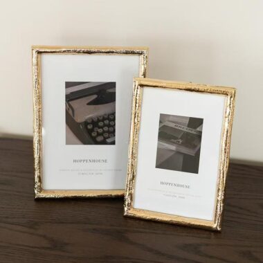 Nordic minimalist personalized metal picture frame décor