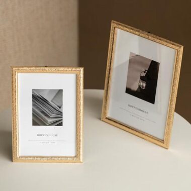 Nordic minimalist personalized metal picture frame décor