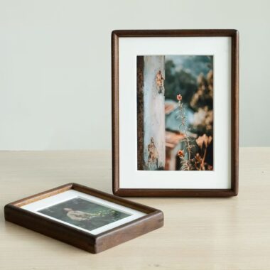 Premium solid wood picture frame for office and study décor