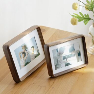 Premium solid wood picture frame for office and study décor