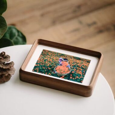 Premium solid wood picture frame for office and study décor