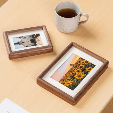 Premium solid wood picture frame for office and study décor