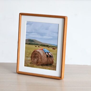 Premium solid wood picture frame for office and study décor