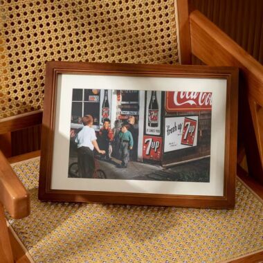 Premium custom solid wood picture frame for bedroom décor