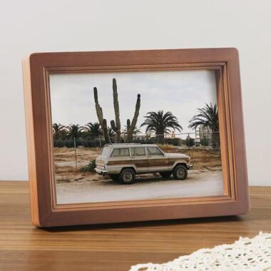 Premium custom solid wood picture frame for bedroom décor