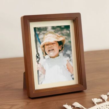 Premium custom solid wood picture frame for bedroom décor