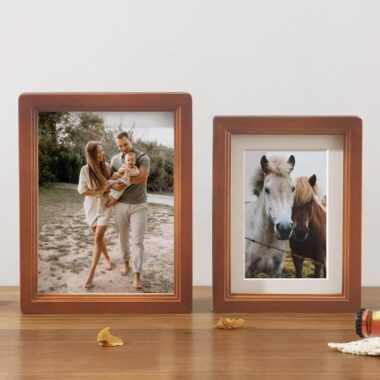 Premium custom solid wood picture frame for bedroom décor