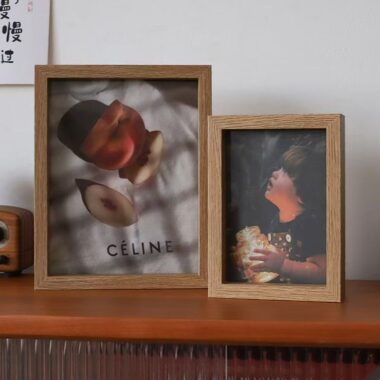 Vintage solid wood decorative desktop picture frame