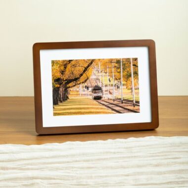 Vintage minimalist solid wood picture frame for rustic décor