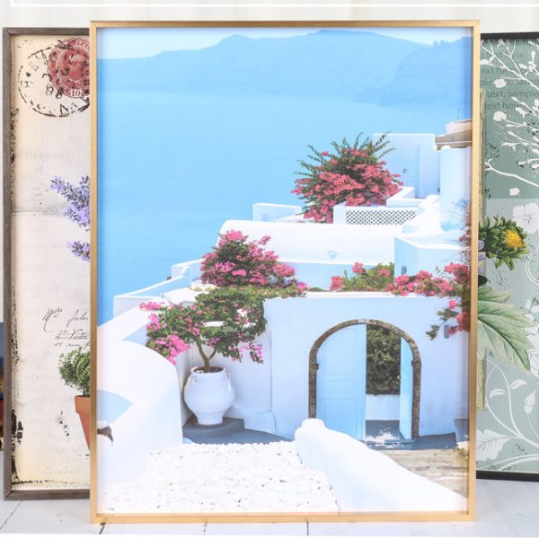 Brushed aluminum poster frame (4)