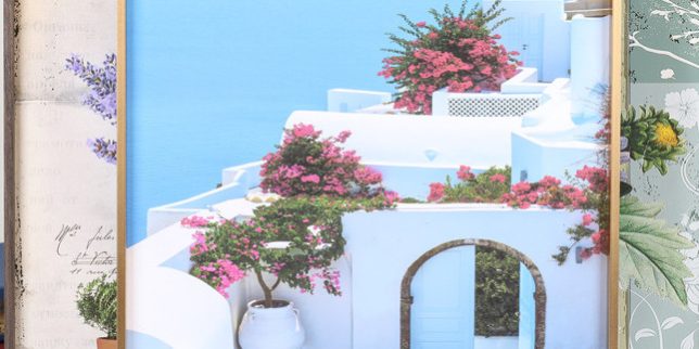 Brushed aluminum poster frame (4)