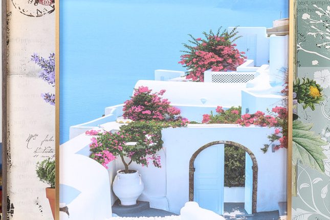 Brushed aluminum poster frame (4)