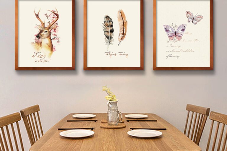 Decorative wooden picture frame wholesale simple (4)