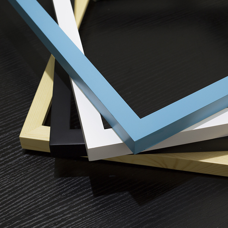 Solid wood large picture frame wall Custom Picture Frames