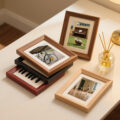 Creative luxury wood picture frame with unique design and premium finish