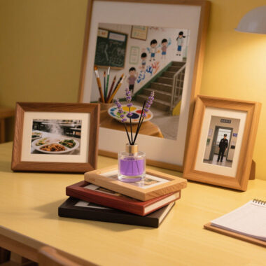 Creative luxury wood picture frame with unique design and premium finish