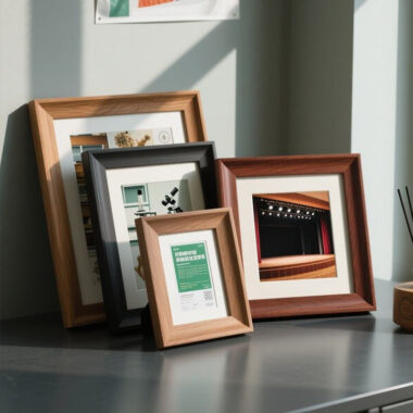 Creative luxury wood picture frame with unique design and premium finish